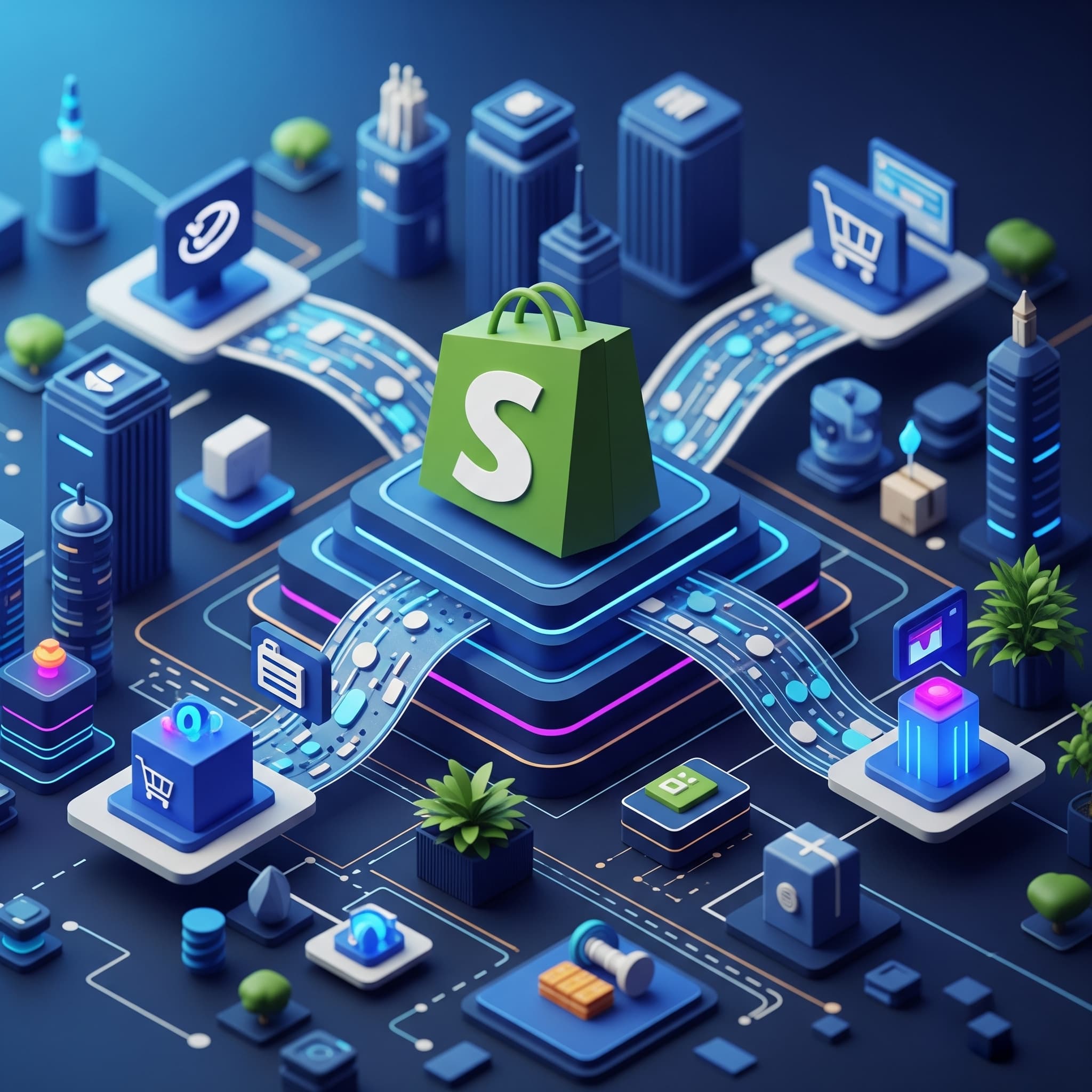 Individuelle Shopify App-Entwicklung